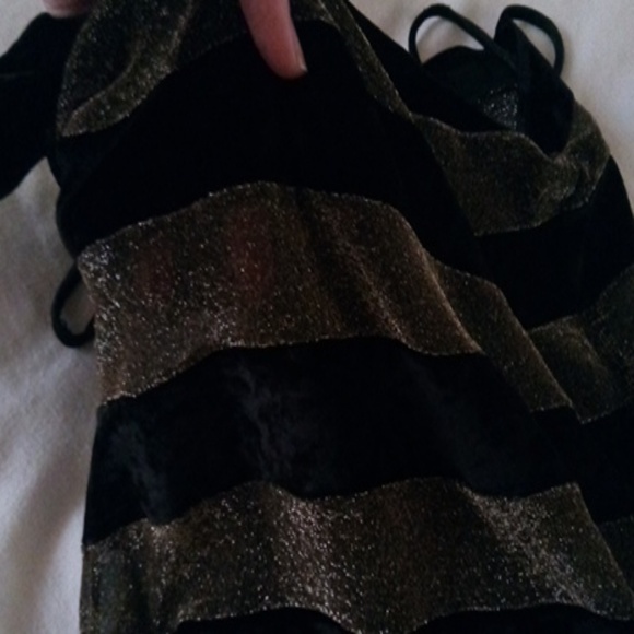 Oliver by Valentino velour/sparkle dress - Picture 4 of 10